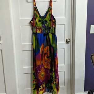 Multicolor floral dress